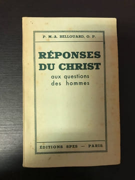 Réponses du christ aux questions des hommes. undefined