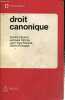 Droit canonique. Valdrini Vernay Durand