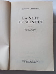 La Nuit du solstice