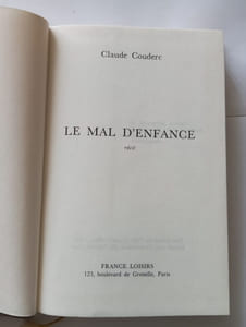 Le mal d'enfance