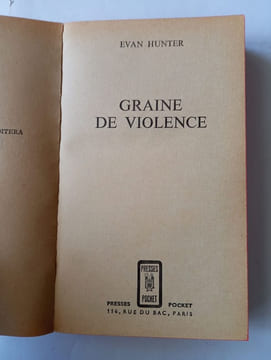 Graine de violence. Evan Hunter