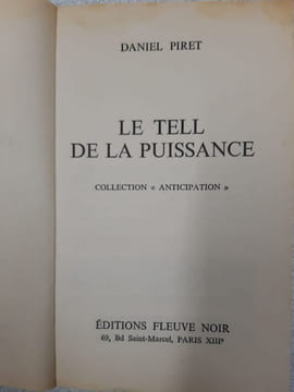 Le tell de la puissance. Daniel Piret