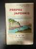 Propos japonais. R. P. Urbain-Marie O. F. M