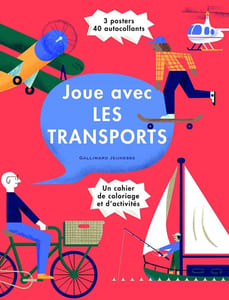 Joue avec les transports: Cahier d'activités