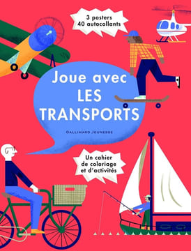 Joue avec les transports: Cahier d'activités. Nous Vous