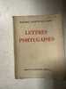 Lettres portugaises. 