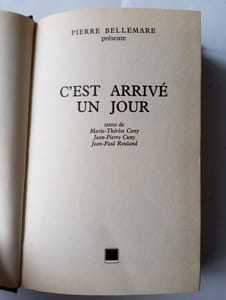 C'est arrive un jour.
