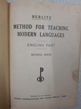 Method for teaching modern languages : . English part. First book. Second book. M. D. Berlitz