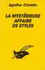 La mystérieuse affaire de Styles. Christie Agatha