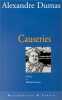 Causeries. Dumas Alexandre