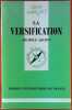 La versification. AQUIEN MICHELE