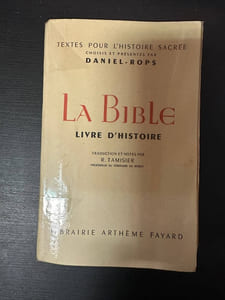 La bible livre d'histoire