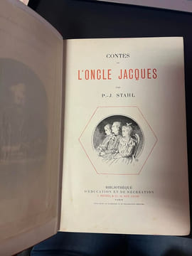 Contes de l'Oncle Jacques. P. J. Stahl