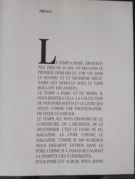 40 ans " paris match ". Collectif