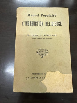 Manuel populaire d'instruction religieuse. M. L'Abbé J. Sabouret