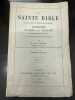 La Sainte Bible commentée d'après la Vulgate et les textes originaux à l'usage des Séminaires et du Clergé.Tome VI. L.-Cl. Fillion