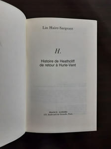 Histoire de Heathclif de retour à Hurle-Vent