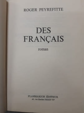 Des français. Roger Peyrefitte