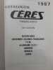 Ceres 1987 - timbres-poste. 