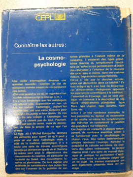 Connaitre les autres - la cosmo - psychologie. Michel Gauquelin