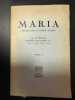 Maria études sur la sainte vierge tome V. 