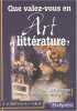 Que valez-vous en art et littérature ?: 500 questions pour se tester seul ou entre amis. Berthou Benoît  Varlin François