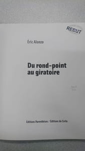 Du rond-point au giratoire