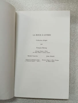 Ciceron de la Divination (La Roue a Livres). François Hartog Michel Casevitz John Scheid