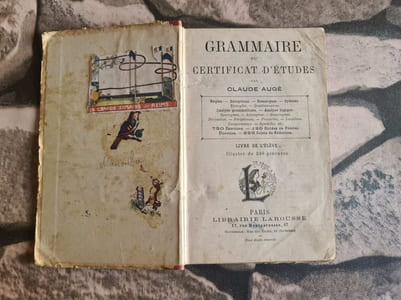 Grammaire du certificat d'etudes