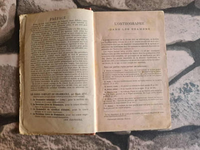 Grammaire du certificat d'etudes