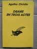 Drame en trois actes. Agatha Christie