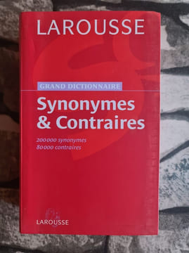 Dictionaire Des Synonymes Dictionary of Synonyms. Collectif