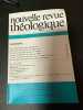 Nouvelle revue théologique 114e annee n°2 tome 104. 