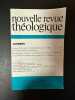 Nouvelle revue théologique 112e annee n°6 tome 102. 