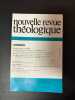 Nouvelle revue théologique 112e annee n°5 tome 102. 