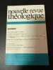 Nouvelle revue théologique 106e annee n°3 tome 96. 