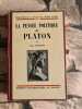 La pensee politique de Platon. Jean Luccioni