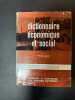 Dictionnaire économique et social. 