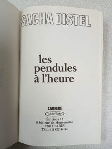 Les pendules à l'heure