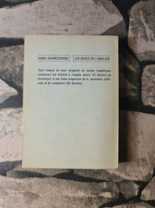 Les bases de l'anglais