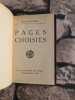Pages choises. Alfred De Musset