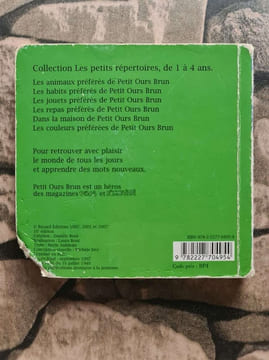 Les Jouets Preferes De Petit Ours Brun. Bour Danièle Aubinais Marie
