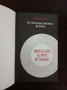 Brouillard au pont de tolbiac / les grands maitres du roman policier