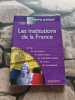 Les institutions de la France. 