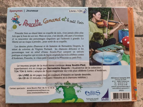 Poucette Canard et le Petit Pois (Livre-CD). Poucette Canard et le Petit Pois (Livre-CD)