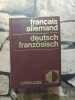 Apollo dictionnaire français allemand. CLEDIERE Jean et ROCHER Daniel