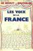 les voix de la france. de sedouy alain/ bouteiller pierre