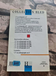 Collection Bled 1er en orthographe: 6e
