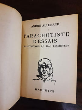 Parachutiste d'essai. A. Allemand