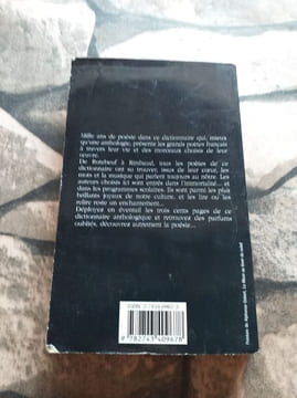 Dictionnaire anthologique de la poésie française. Ripert Pierre